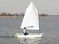 Plachta pro Optimist